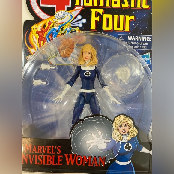 Marvel Comics Fantastic Four "Invisible Woman" 6 Inch Action Figure Hasbro F0350 - Picture 2 of 12